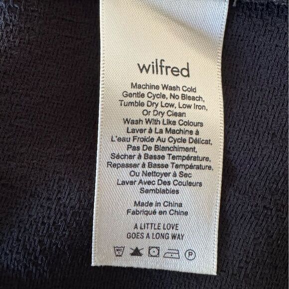 Aritzia Wilfred Macee Peplum Top Size Small - Picture 6 of 7